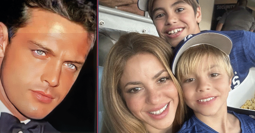Shakira y su hijo cantan ‘El Rey’ canción que popularizó Luis Miguel