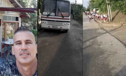 El conductor de un autobús en Cuba se convierte en sensación en las redes