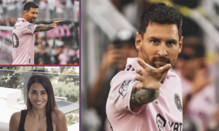 Messi tiene nuevo festejo  y Antonela Roccuzzo revela su significado
