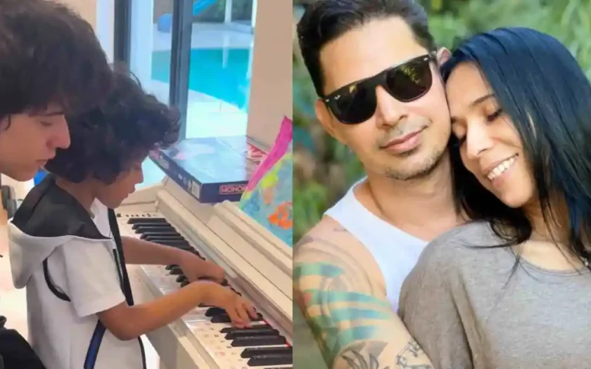 El ‘remix’ más tierno: Samuel, hijo de Leoni Torres, demuestra su talento al piano