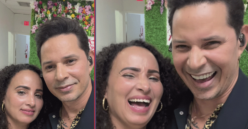 Leoni Torres y  su hermana se rencuentran en Miami