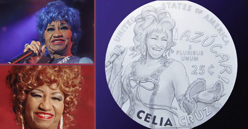 Moneda de Celia Cruz circulará en EE.UU. en 2024