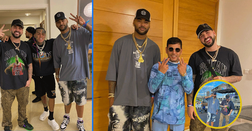 Charly & Johayron Comparten Momentos con Tekashi 6ix9ine y Tito El Bambino en el Santa María Music Fest
