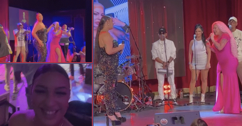 La Diosa de Cuba cumple sueño de cubana de volver a cantar en escenario