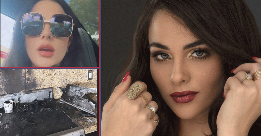 Se incendia la casa en Miami de la modelo Haniset Rodríguez