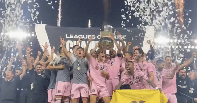 Histórico: El Inter de Miami Gana Primer Título de la Mano de  Messi