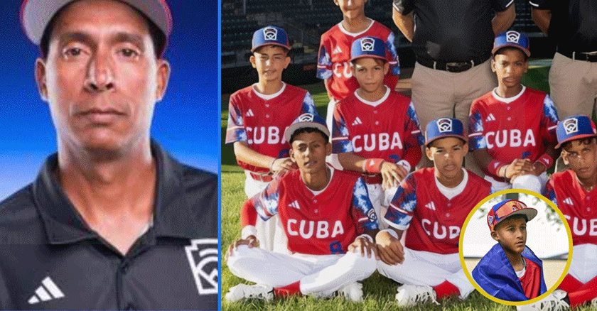 Se queda en  Los Estados Unidos entrenador del equipo cubano en Serie Mundial de Pequeñas Ligas