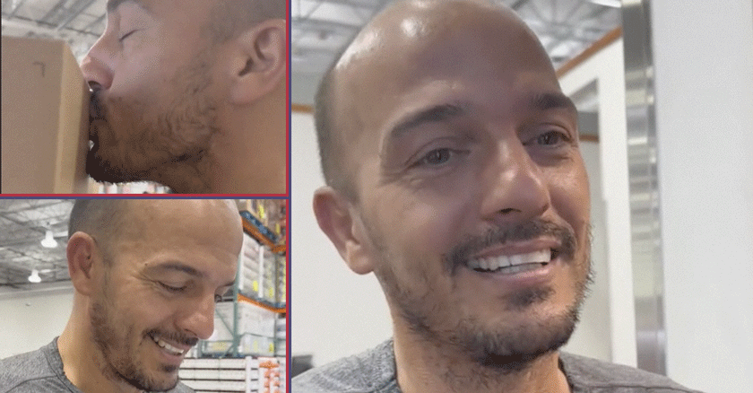 Profesor cubano se emociona al comprar primera computadora en Estados Unidos