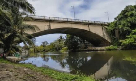 El puente Almendares, fue el primero fabricado en Cuba con hormigón armado