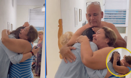 Emotivo Reencuentro: Joven Viaja de Miami a La Habana y Sorprende a su Madre Débil Visual