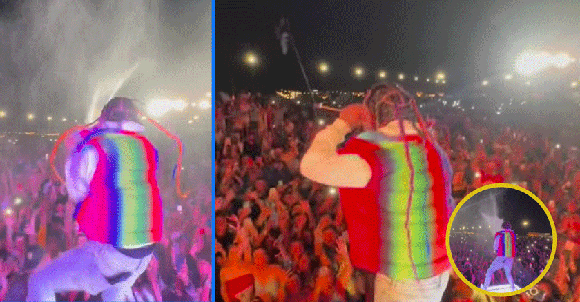Tekashi 6ix9ine en el Santa María Music Fest: «Yo Hago los Conciertos Gratis»