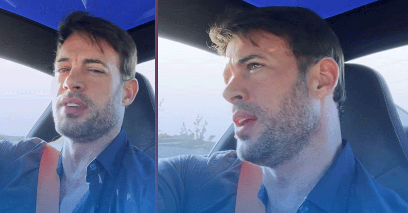 William Levy cantando «A veces tú, a veces yo» de Julio Iglesias