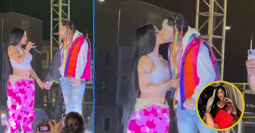 Yailin La Más Viral Expresa su Amor a Tekashi 6ix9ine en el Santa María Music Fest