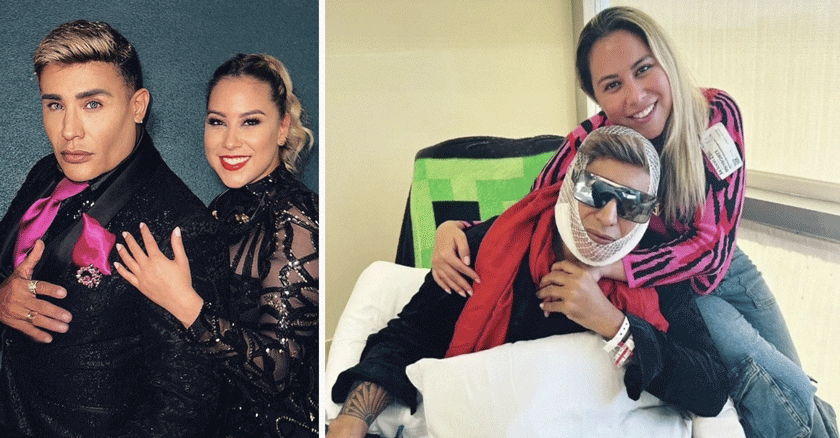 Srta Dayana y Eduardo Antonio: Un encuentro emotivo en hospital de Miami