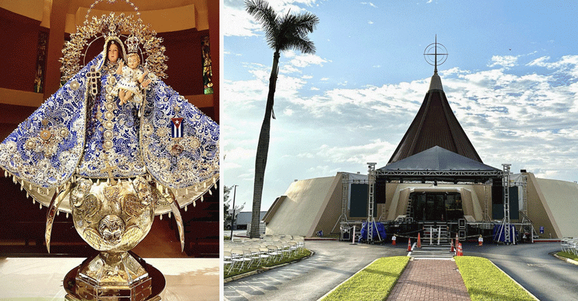 La Ermita de la Caridad en Miami celebra la Fiesta de la Virgen de la Caridad del Cobre