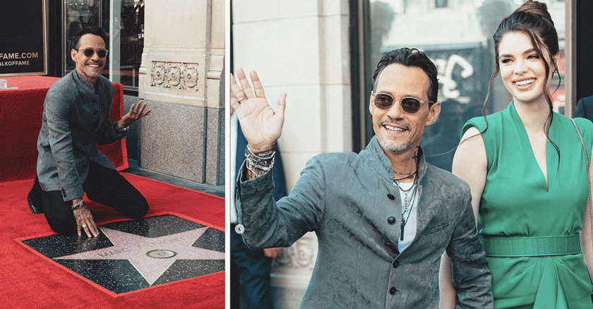 2023: Marc Anthony Brilla recibe estrella en el Paseo de la Fama de Hollywood