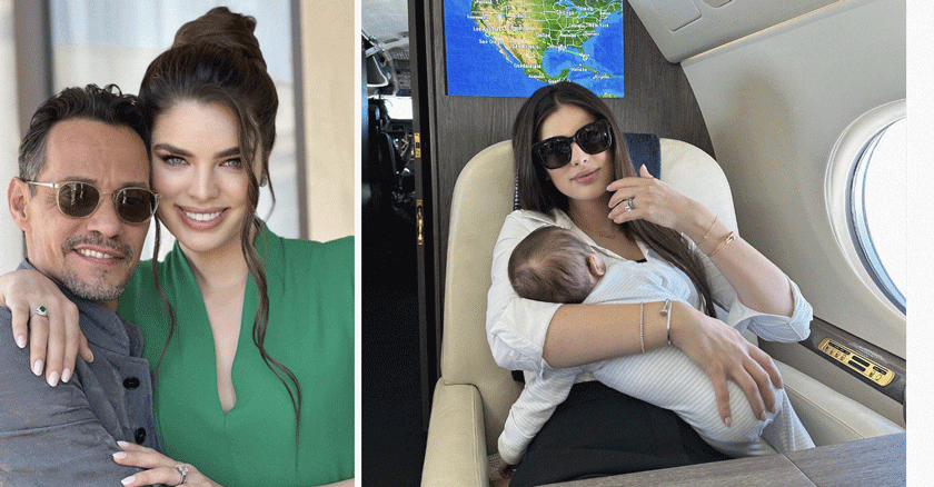 A Bordo de un Jet Privado: El Primer Vuelo del Hijo de Marc Anthony y Nadia Ferreira