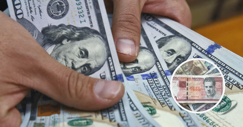 Sube el precio del dólar en Cuba