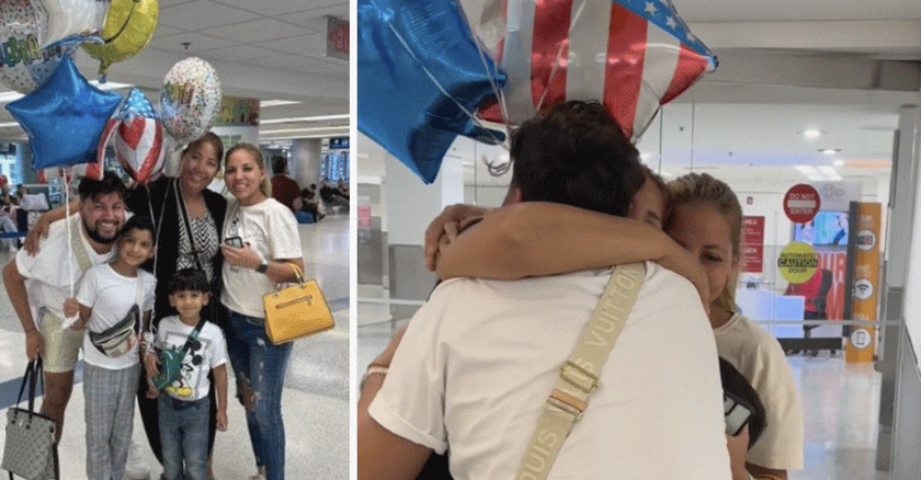 Miami es escenario del conmovedor reencuentro entre Yoyi, Preña Palma y sus respectivas madres.