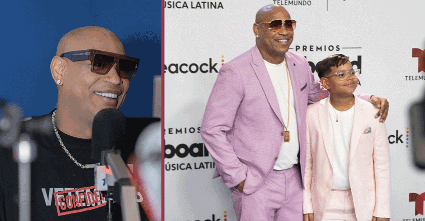 Alexander Delgado y Su Hijo Iluminan la Alfombra Roja en los Latin Billboard 2023