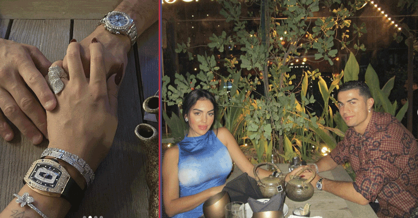 Cristiano Ronaldo y Georgina Rodríguez Deslumbran en una Velada Mágica, Pero un Peculiar Detalle Captura la Atención Global
