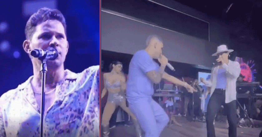 Leoni Torres Sorprende en el Concierto de Lenier Mesa en La Scala