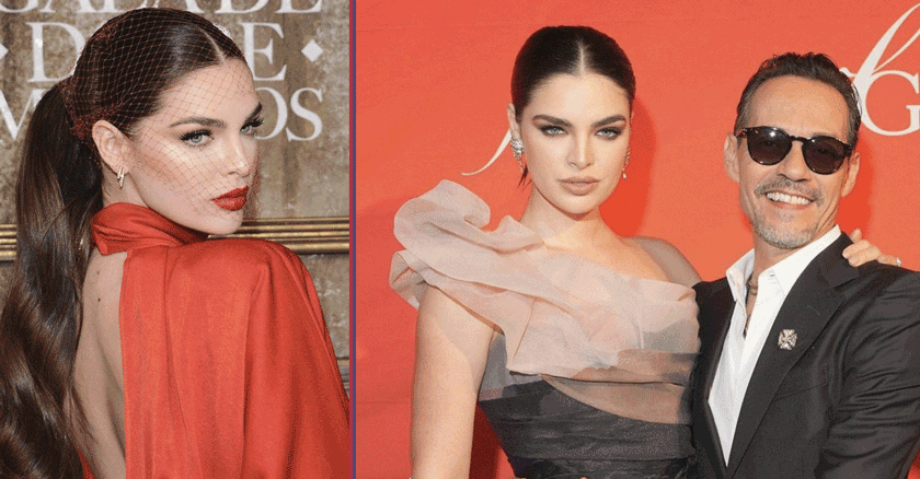 Marc Anthony se rinde ante la belleza de Nadia Ferreira