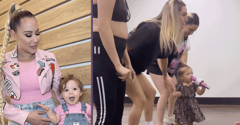 Victoria, hija de la Srta Dayana, Ilumina el Escenario y Cautiva Corazones