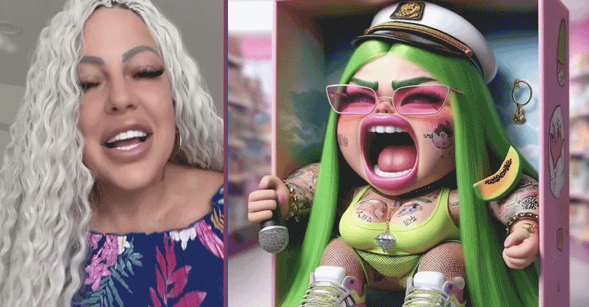 Cantante La Diosa lanza muñeca para coleccionistas extravagantes