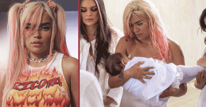 Karol G, madrina orgullosa: Comparte encantadoras fotos del bautizo de su sobrina Sophia