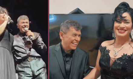 La doble  de Selena cumple sueño de cantar con Álvaro Torres