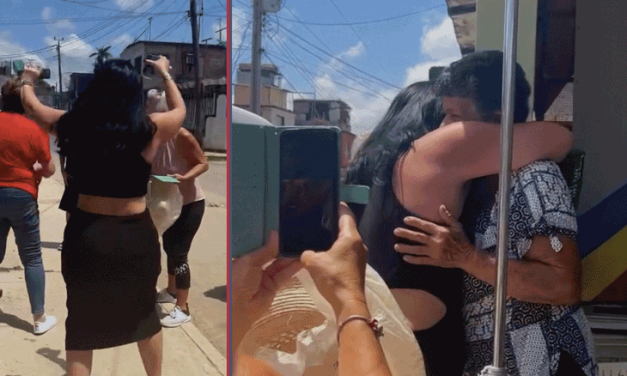 Cubana viaja a la Isla para sorprender a su mamá el día de su cumpleaños