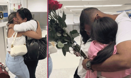 Cubana de Miami tiene un bello reencuentro que vivió después de 5 años.